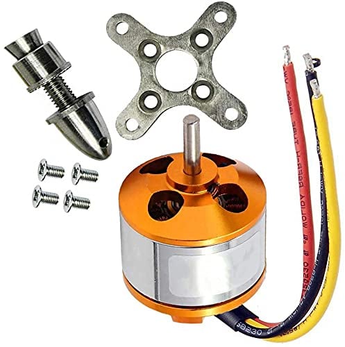 CENPEK A2212 1000 kV bürstenloser Außenläufermotor 13T mit 3,5 mm männlichem Bananenstecker für RC DIY Flugzeuge Multi-Copter Quadcopter Drohne