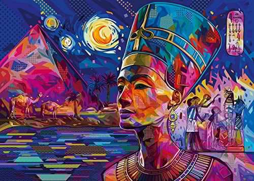Ravensburger Puzzle 2D 1000 elementów: Nefretiti, Stary Design
