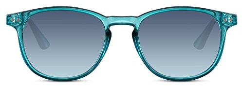 Cheapass Lunettes de Soleil Recyclées Tendance à Haut Plat Monture Noire et Branches Dorées en Métal avec Verres Foncés Dégradés Hommes Protection UV400 à 100%