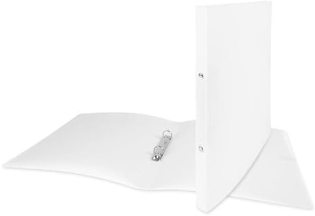 Stylex 41062 PP Ringbuch, DIN A4, Weiß