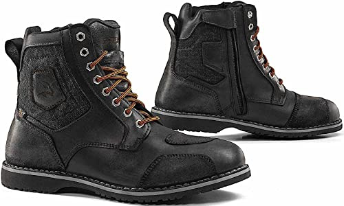 Falco Ranger 2 Stivali da moto impermeabili, nero, 44