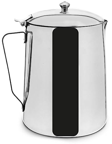 Teekanne Kaffeekanne Kanne Kännchen mit Deckel aus Edelstahl 2,3 L