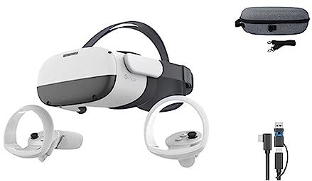 All-in-One VR Glasses Virtual Reality Game 4K Display Wireless 128G 256G VR Headset (Color : P256G suit)