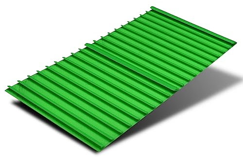 Grondaia d'oro fai da te, tappetino per lavaggio oro, 30 x 15 cm, verde, 1 pezzo