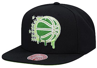 Mitchell & Ness Orlando Magic Slime Drip Hardwood Classic Snapback Cap