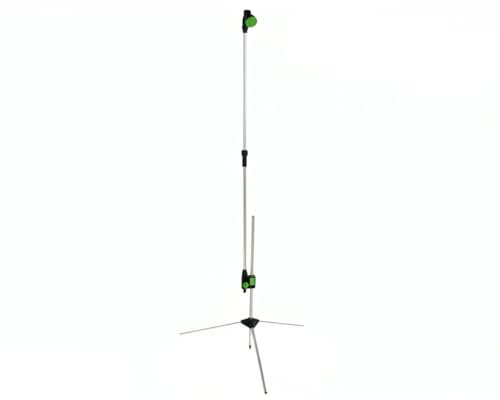 Gerimport Ducha de jardín con trípode 160-230x66x66 cm
