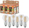 Osram Lampada LED LED Classic con filamento a forma di lampadina classica, filamento in vetro trasparente, 2,2 W, attacco E27, EEK A, 470 lm per illuminazione generale, pacco da 6