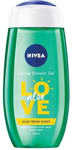 Nivea Love Adventure Aloe Fresh Scent Lot de 6 gels douche 250 ml