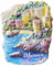 Monaco Kühlschrankmagnet, Reise-Souvenir, Kühlschrankdekoration, magnetisch, 3D-Aufkleber, Basteln