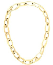 Calvin Klein Gliederhalskette für Damen Kollektion HARMONIOUS CONNECTION In Gelbgold verziert mit Kristallen - 35000682