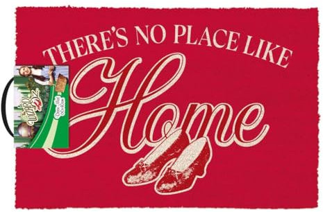 Pyramid International The Wizard of Oz 'There's No Place Like Home' Coir Door Mat - 40cm x 60cm - One Size