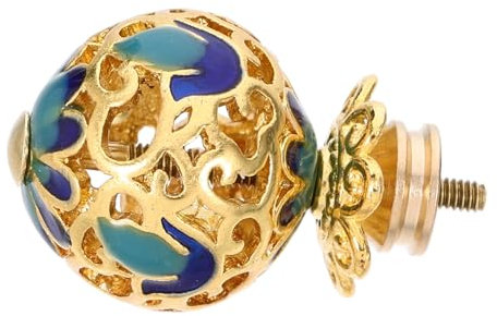 Amosfun Teapot Lid Handle Replacement Pot Lid Top Knob Vintage Decorative Knob for Glass Ceramic Tea Kettle