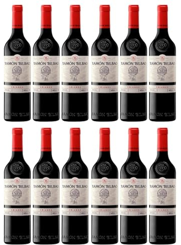 Bodegas Ramón Bilbao Crianza Rotwein trocken Spanien inkl. FeinWert E-Book (12 x 0.75 l)