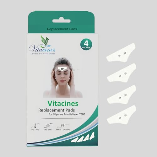 LloydsPharmacy Replacement Pads for Migraine Pain Relief TENS Machines – Effective & Reusable Therapy