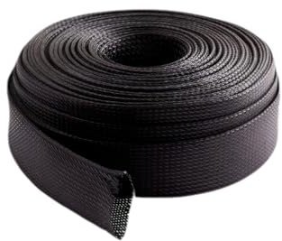 Cable Tidy Sleeve, 1 Pcs Cable Management Sleeve, Dog and Cat Cord Protector, Wire Loom Tubing Split Sleeving for USB Power Cord Audio Video