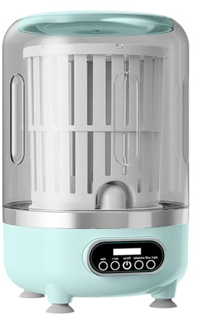Portátil - De Bañera De Doble Bañera Portátil Y Secadora | Nivel De Agua | Ajustable | Secadora De De Lavaplatos Compacta Totalmente Automática Con Bomba D