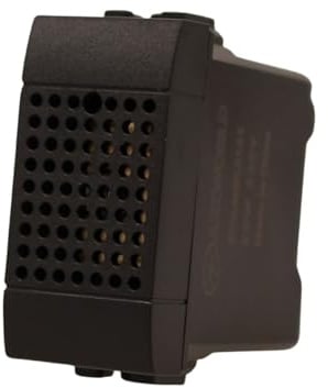 Suoneria 220V, Nero Compatibile con Bticino Living International, Segnalatore Acustico 50W per Campanello, Serie MBL, 1 Modulo