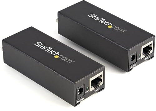 StarTech.com VGA Over CAT5 Extender – 250 ft (80m) – 1 Local and 1 Remote Unit - VGA Video Over Ethernet Extender Kit (ST121UTPEP)
