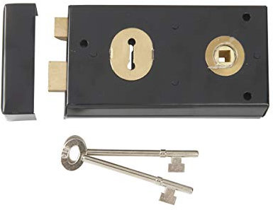 Yale Locks P401GRY Antivol pour Jante Finition Noire 138 x 76 mm