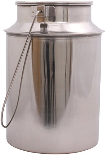 Milchkanne Transportkanne 3,0 l aus Edelstahl
