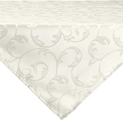 Erwin Müller Mitteldecke Greven abwaschbar Creme Größe 80x80 cm