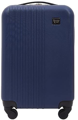Travelers Club Cosmo Luggage, Navy Blue - 20 Inch, 20-Inch