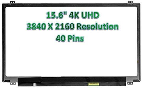 INFOELETTRONICA LO STORE DELLA CONVENIENZA E QUALITA' Display LCD Schermo 15,6 LED Compatibile con LP156UD1(SP)(B1) LP156UD1(SP)(B2) [40 Pin 4K]
