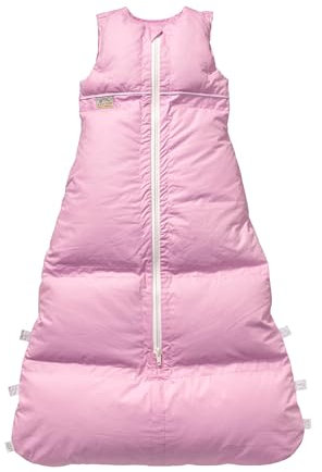 Set ARO Artländer Daunenschlafsack mit Stoffwindel Blaubär/Winterschlafsack längenverstellbar/Baby-Schlafsack mit Premiumdaunen
