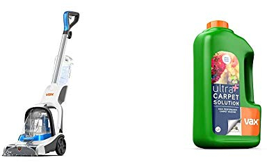 Vax Compact Power Carpet Cleaner & Ultra Plus Carpet Cleaning Solution, 1.5L