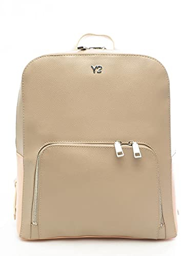 YNOT DAMEN RUCKSACK D TAUPE MC10.TAU MELODYC RUCKSACK AUS TAUPE LEDER ND WAHL =P, Taupe, Einheitsgröße
