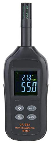 Igrometro UA963 Termometro digitale for umidità e termometro Igrometro con punto di rugiada e termostato a bulbo umido
