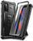 Dexnor Kompatibel mit Hülle Samsung Galaxy S20+ Plus 5G, eingebauter Displayschutz und Ständer, strapazierfähig, Militärqualität, stoßfest, Schutzhülle Kompatibel mit Samsung Galaxy S20 Plus, Schwarz