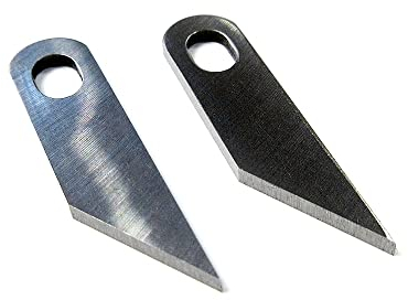 2 couteaux inférieurs XB1459-001 pour machine à coudre Brother 2104D 3034D, M343D, 4234D, 5234PRW