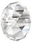 50 Cuentas de Cristal Checo Con Circonitas Redondas Facetadas, Perlas 3 x 2 mm (Cristal)