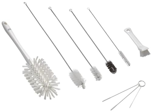 Vikan Soft Ice Cream Machine Brush Set White 53575