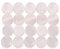 White Pearl Shell Dot Inlays 6mm Griffbrett Inlay Dots White Perlmutt Shell Dot Fret Inlay für Gitarrengriffbrett(Sell ​​20)