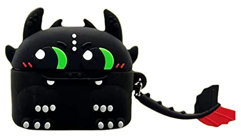 eglixu Funda para auriculares Xiaomi Redmi Buds3 Lite, funda protectora de silicona con diseño de dibujos animados 3D para Redmi Buds 3 Lite con gancho (dinosaurio-01)