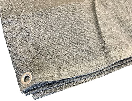 Breathable Awning Ground Sheet Grey Camping Carpet Tent Awning Motorhome (2.5m x 5m)
