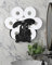 Gardlister Toilettenpapierhalter mit Froschmotiv, mattschwarz, Tier-Dekoration, Toilettenpapier-Aufbewahrung und Organizer für zusätzliche 8 Rollen, lustiges Bauernhaus-Badezimmer-Zubehör