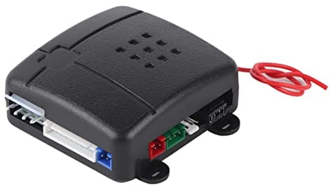 VOBOR Universal Alarmanlage Auto,DC12V ±3V Auto Alarmanlagen Schutz System mit 2 Fernbedienungen