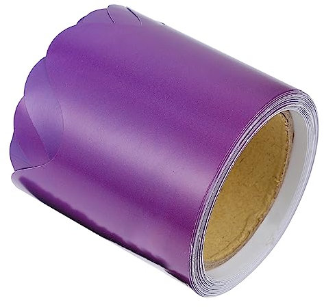 Tafelrand Bordürenleiste 5m Papier Violett Öl- und Wasserfest