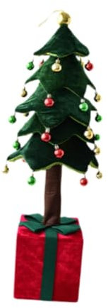 perfk Albero di Natale Artificiale Decorazione Natalizia Regalo Creativo Decorativo Albero di Natale da Tavolo per mensola Soggiorno Tavolo Interno, Altezza 90 Cm