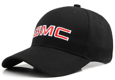 EQLIFD Baseballkappe, für GMC Sierra Yukon Terrain Acadia Savana Verstellbar UV-Schutz Kappe Sonnenschirm Sports Casual Basecap täglich Zubehör