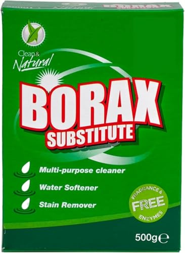 Borax Substitute, Borax Powder, Multi-Purpose Cleaner, Laundry Aid, Stain Remover for Home & Garden Use, Water Softener, Natural Cleaner, Fragnance Free
