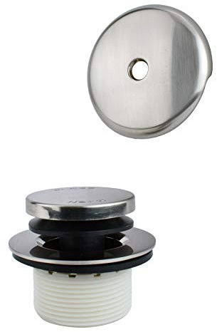 Plumb Pak K826-71DSBN Bathtub Drain, Brushed Nickel