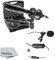 New Vidpro XM-55 15-Piece 11 Condenser Shotgun Video & Broadcast Microphone Kit With Vidpro XM-L Wired Lavalier Condenser Microphone 20' Audio Cable for Canon Nikon Sony DSLR Camera Camcorders Smartphones