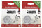 Bialetti Moka Express Replacement Filter/Gasket Set, 3 Cup (Pack of 2)