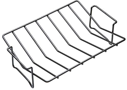 KitchenCraft Non-Stick V-Shaped Roasting Rack, 30 x 21 cm (12 x 8.5), Black