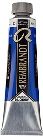 Rembrandt Oil Colour Tube 40 ml Ultramarine light 505 (01055052)