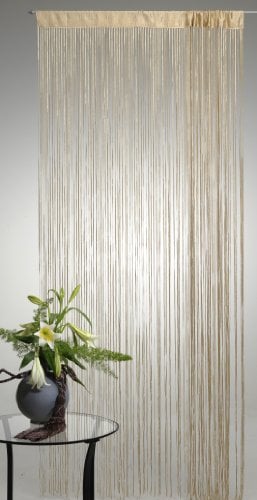 Fadenvorhang Lurex Gold 90x250